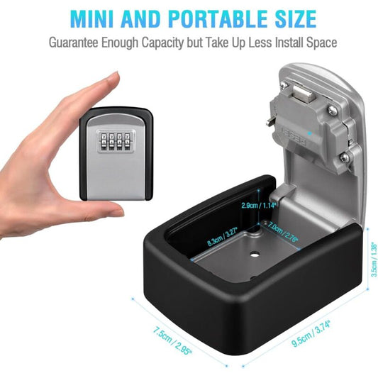 Wall-Mounted Key Safe – Waterproof for Indoor & Outdoor Use