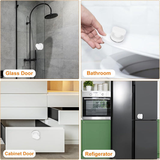 Suction Grab Handle – Multi-Use Support for Bathroom, Doors & Cabinets