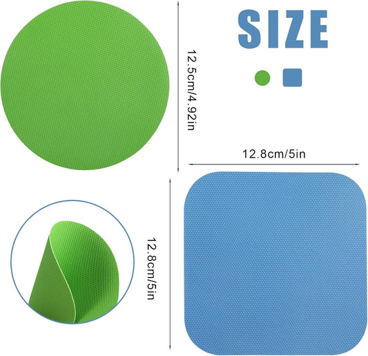 Silicone Jar Opener Set (4 Pack) – Non-Slip Grip for Easy Opening