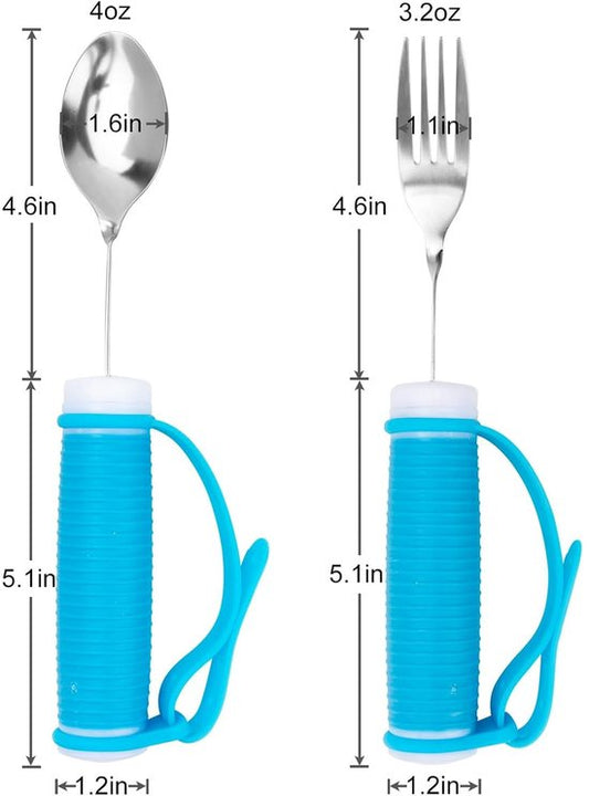 Easy-Grip Cutlery – Non-Slip for Better Control