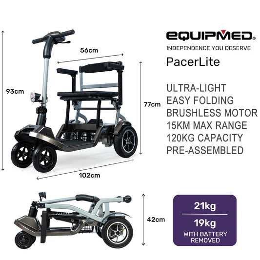 Mobility Scooter — Ultra-Lightweight & Foldable