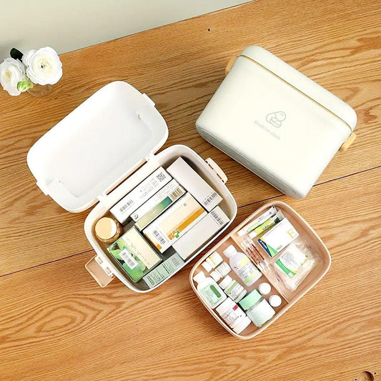 Medicine Cabinet & Household Organiser — Emergency First Aid Storage