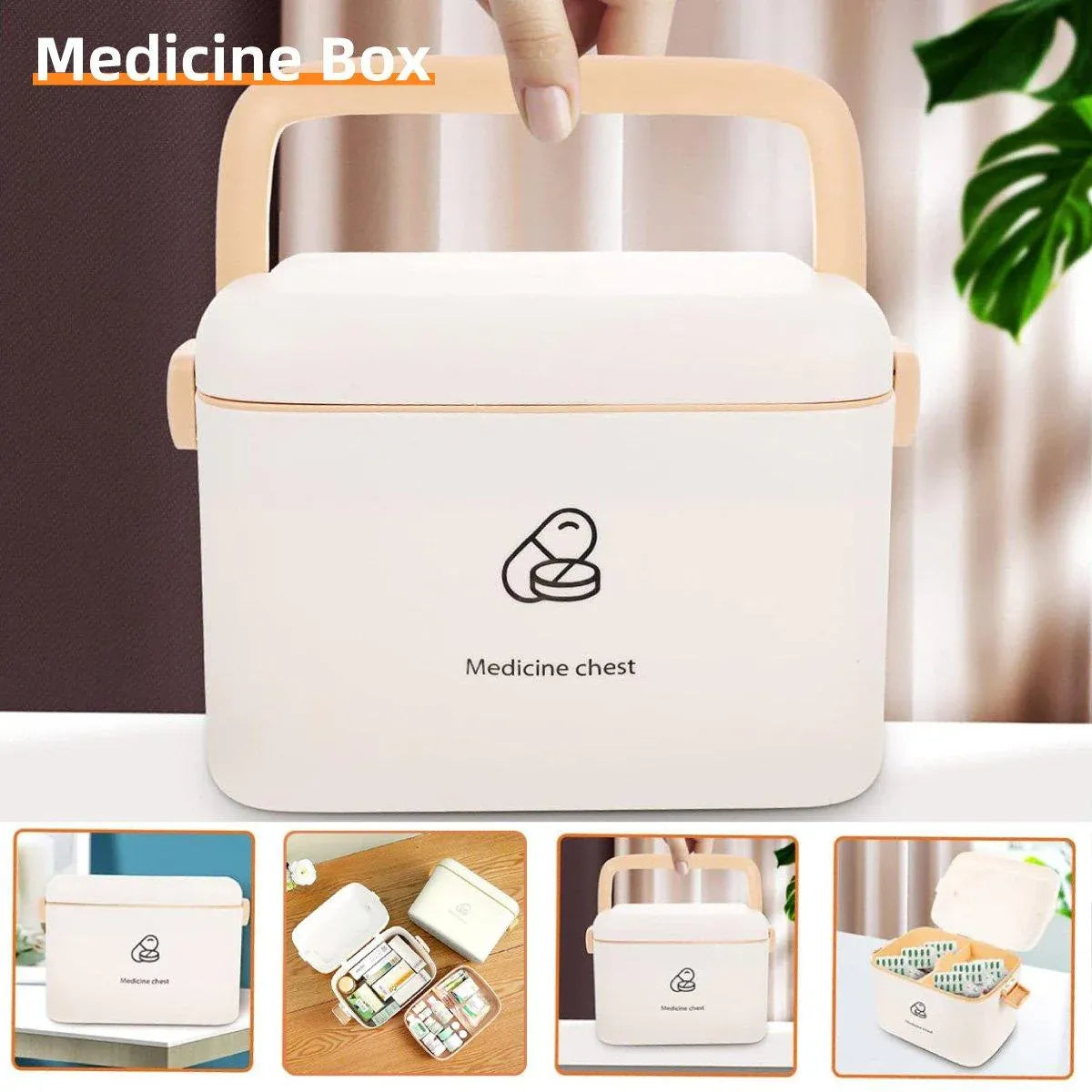 Medicine Cabinet & Household Organiser — Emergency First Aid Storage
