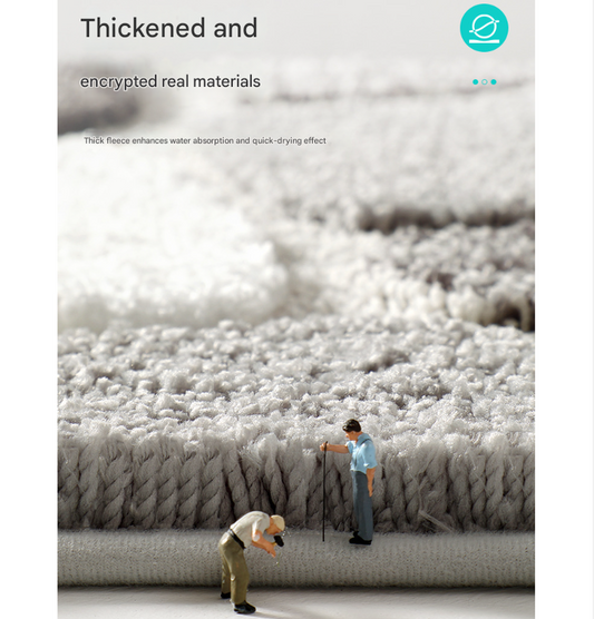 Non-Slip Super Absorbent Bath Mat – Assorted Designs (50 x 80 cm)