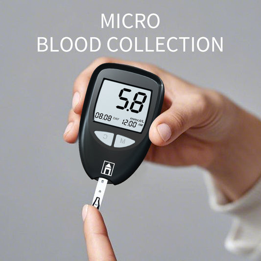 Blood Glucose Monitor – Automatic with Test Strips 2 Colours