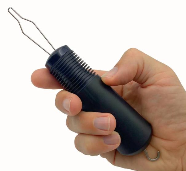 2 Pcs Black Dressing Aid Tool – Button & Zipper Assistant for Elderly and People with Limited Mobility