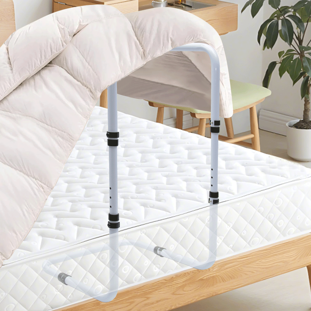 Adjustable Blanket Lifter Bar with Bed Clips - Bedding Support Frame (62-82 cm)