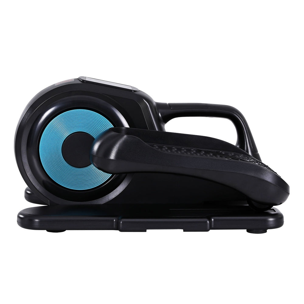Everfit Mini Pedal Exerciser, 12-Speed Manual Mode, Black/Blue