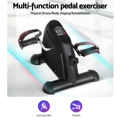 Everfit Pedal Exerciser, Manual Resistance, Compact, 120kg