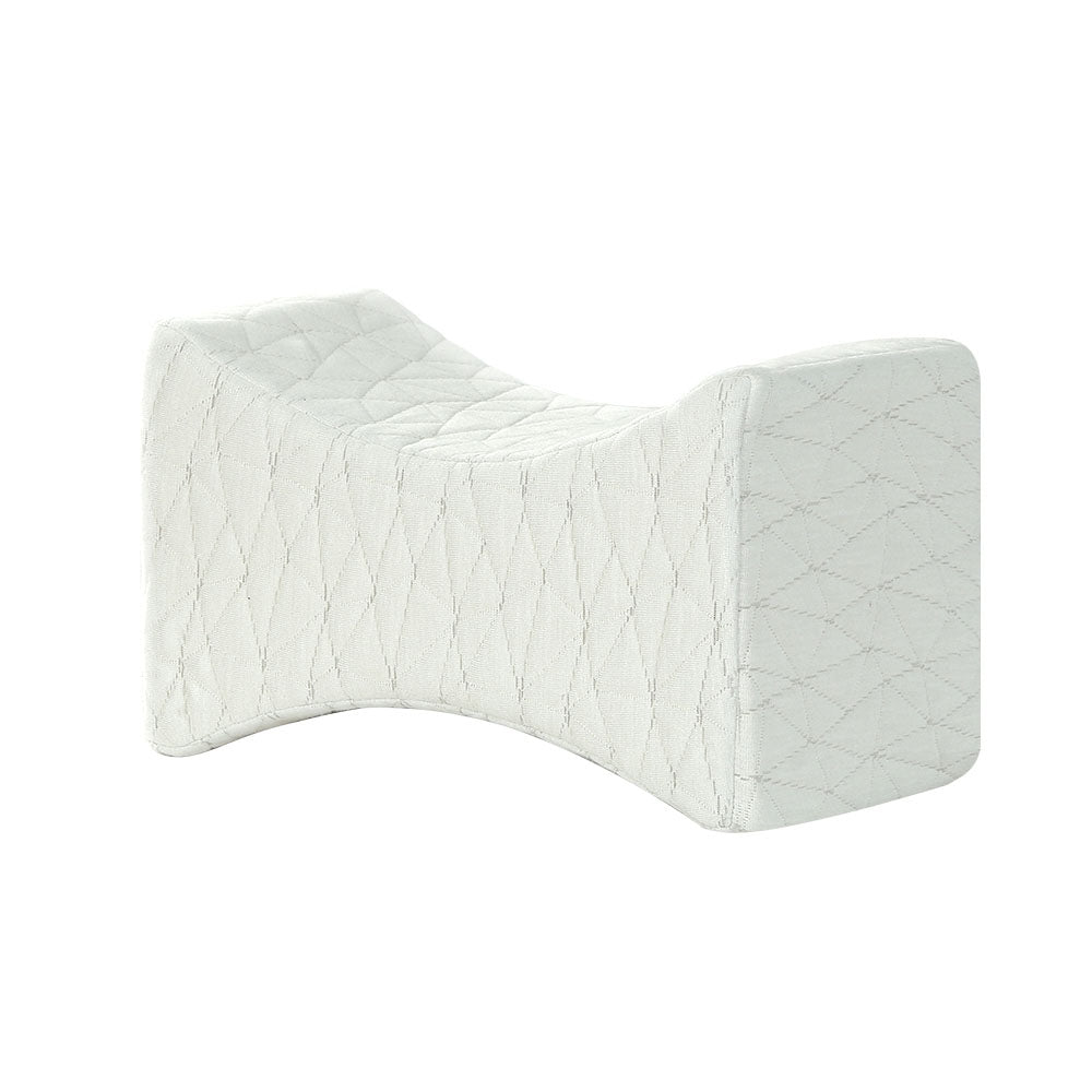 Giselle Bedding Memory Foam Knee Pillow - Ergonomic Leg Support Cushion
