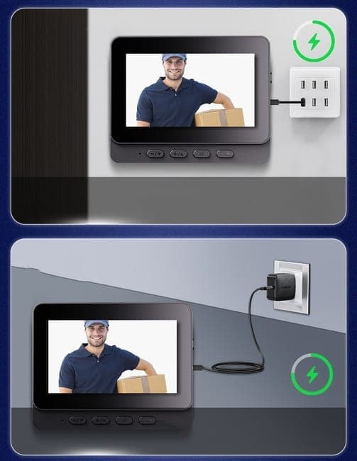 Wireless rechargeable doorbell