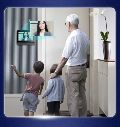 Smart Wireless Video Doorbell, Wide-Angle with Night Vision, Black
