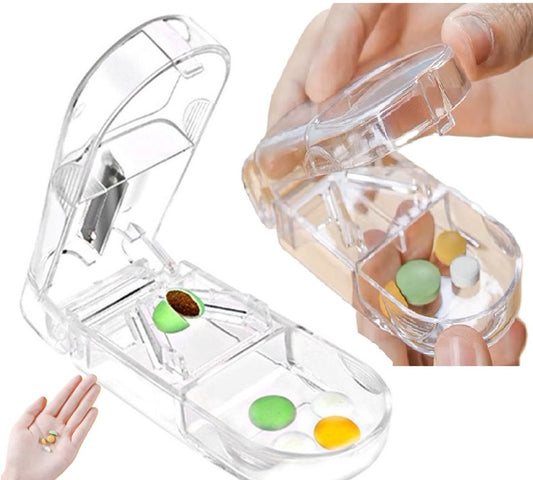 2-in-1 Pill Cutter & Organiser