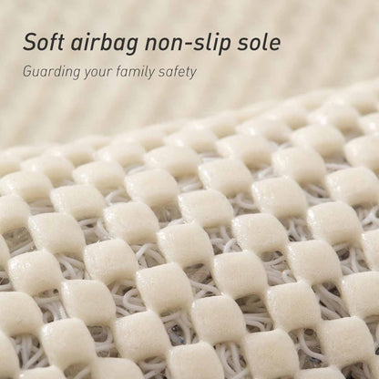 Non-Slip Bath Mat - Secure Grip, Quick-Dry (Beige)