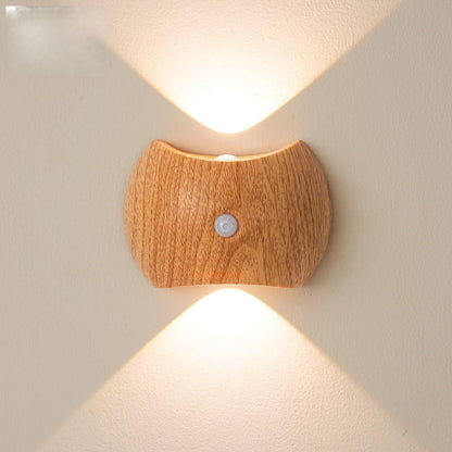 Rechargeable Motion Sensor Wall Light - Magnetic LED Night Light (White)