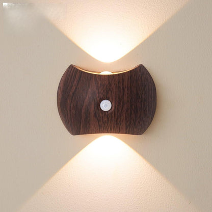Rechargeable Motion Sensor Wall Light - Magnetic LED Night Light (White)