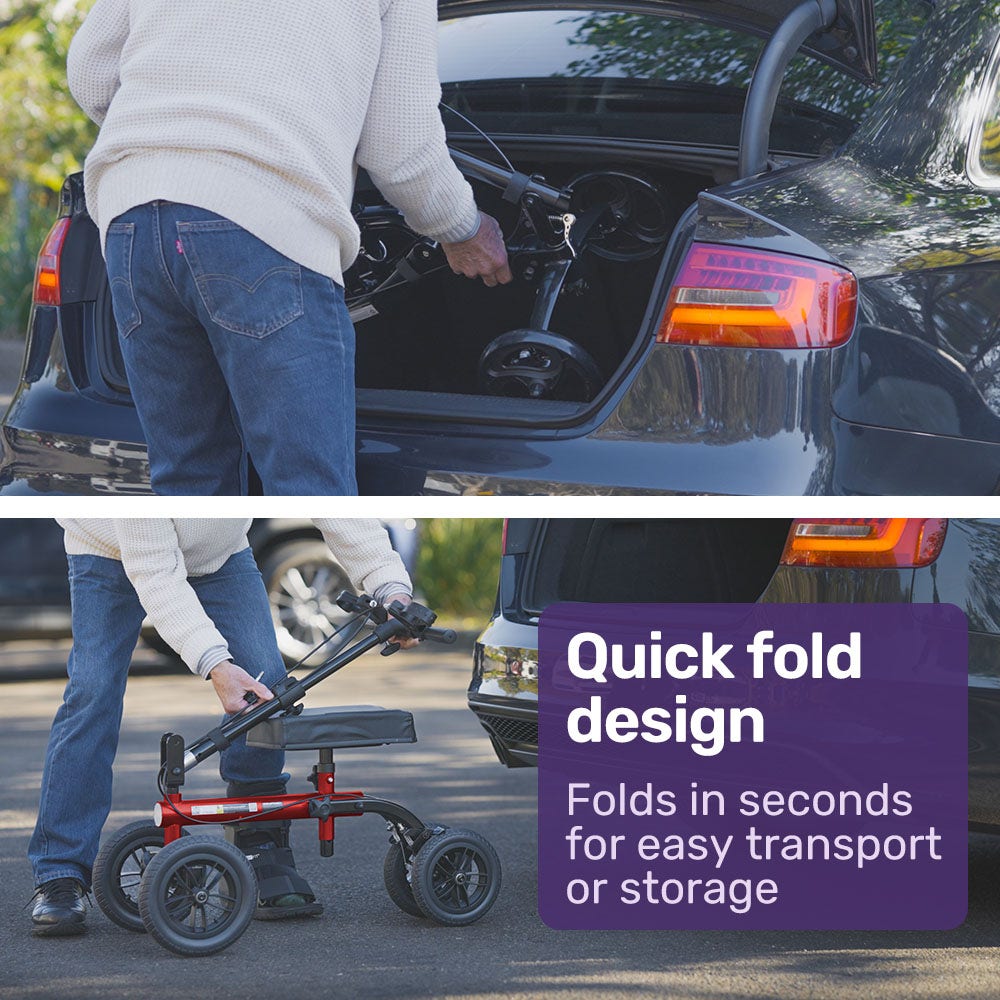 Easy-Roller Knee Scooter Walker