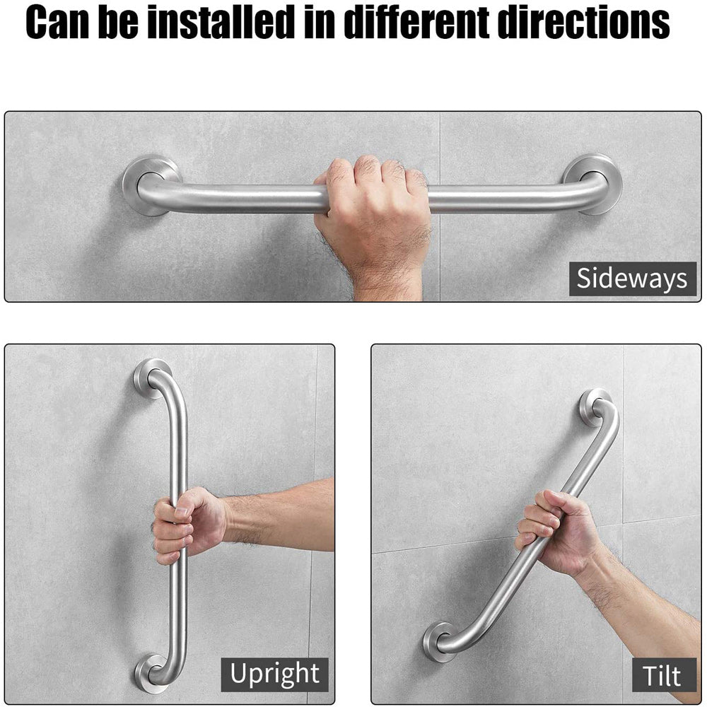80cm Stainless Steel Grab Rail, Bathroom Shower & Stairway