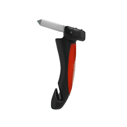Car Door Assist Handle with Glass Breaker, Cutter & LED Light