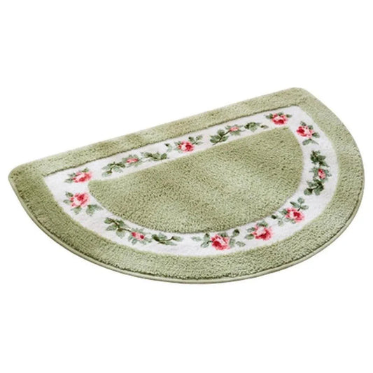 Non Slip Entry Mat Indoor Outdoor Mat Washable Foot Mat Foyer Bedroom - Green