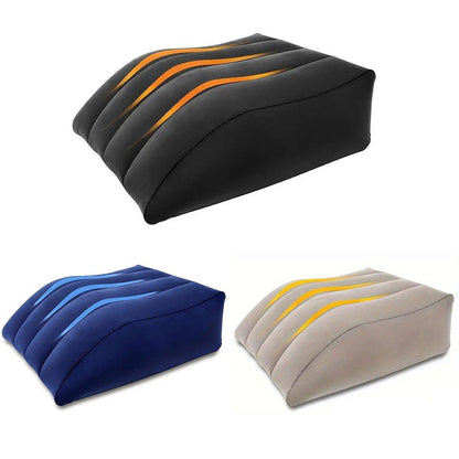 Inflatable Leg Elevation Cushion - Wedge Support Pillow