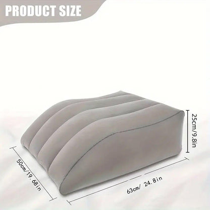 Inflatable Leg Elevation Cushion - Wedge Support Pillow