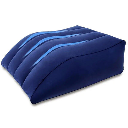 Inflatable Leg Elevation Cushion - Wedge Support Pillow