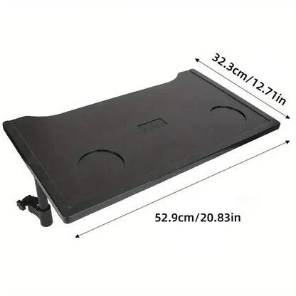 Plastic Dining Table for Wheelchair with Dining Board for Elderly Mobility Use