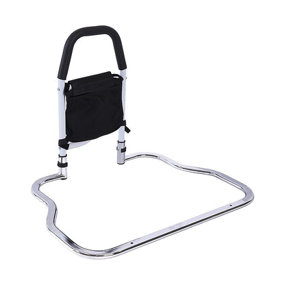 Bed Assist Rail - Under Mattress Support Bar with Storage Pouch (136 kg Capacity)