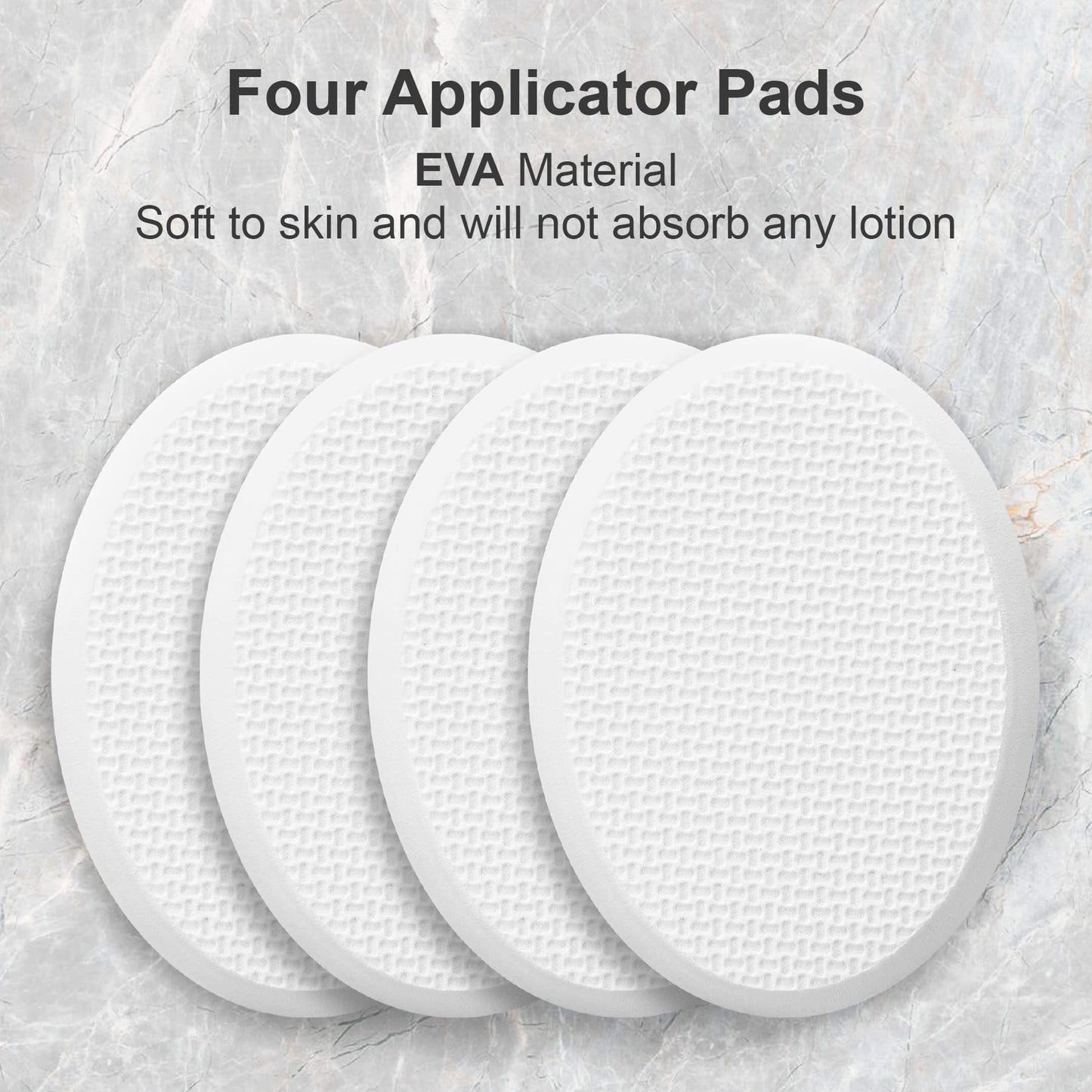 Long Handle Bath Brush Set - Non-Slip Grip with 4 Exfoliating Heads