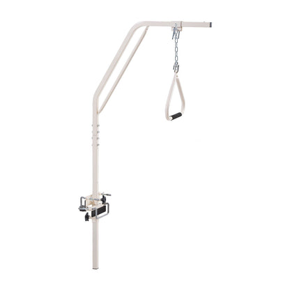 Trapeze Bar for Bed Mobility, Medical Bed Trapeze with Clamps & Metal Chain, 250LBS Weight Capacity Pull Up Assist Bar for Elderly & Disabled, Ideal for Home Care, Hospitals, Nursing Homes