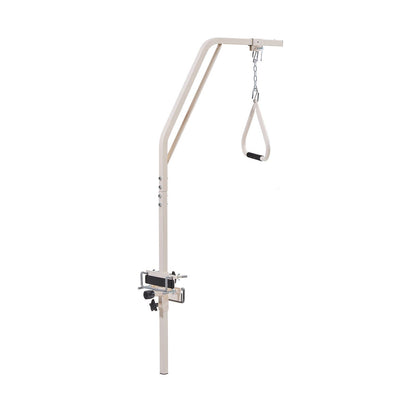 Trapeze Bar for Bed Mobility, Medical Bed Trapeze with Clamps & Metal Chain, 250LBS Weight Capacity Pull Up Assist Bar for Elderly & Disabled, Ideal for Home Care, Hospitals, Nursing Homes
