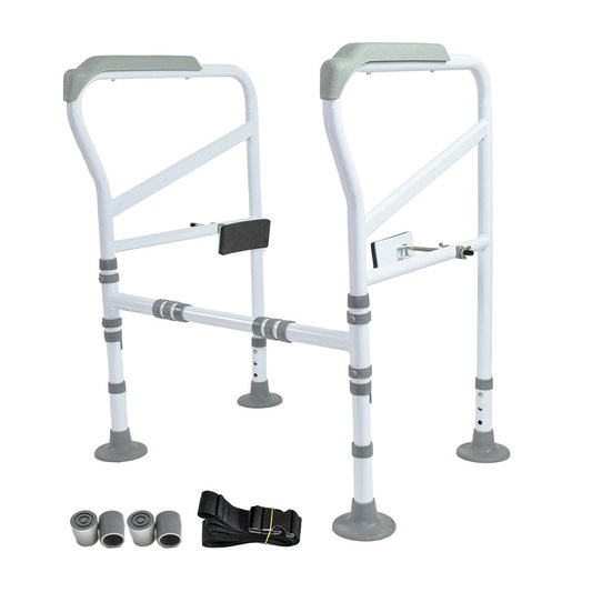 Adjustable Toilet Support Frame – 150 kg Capacity